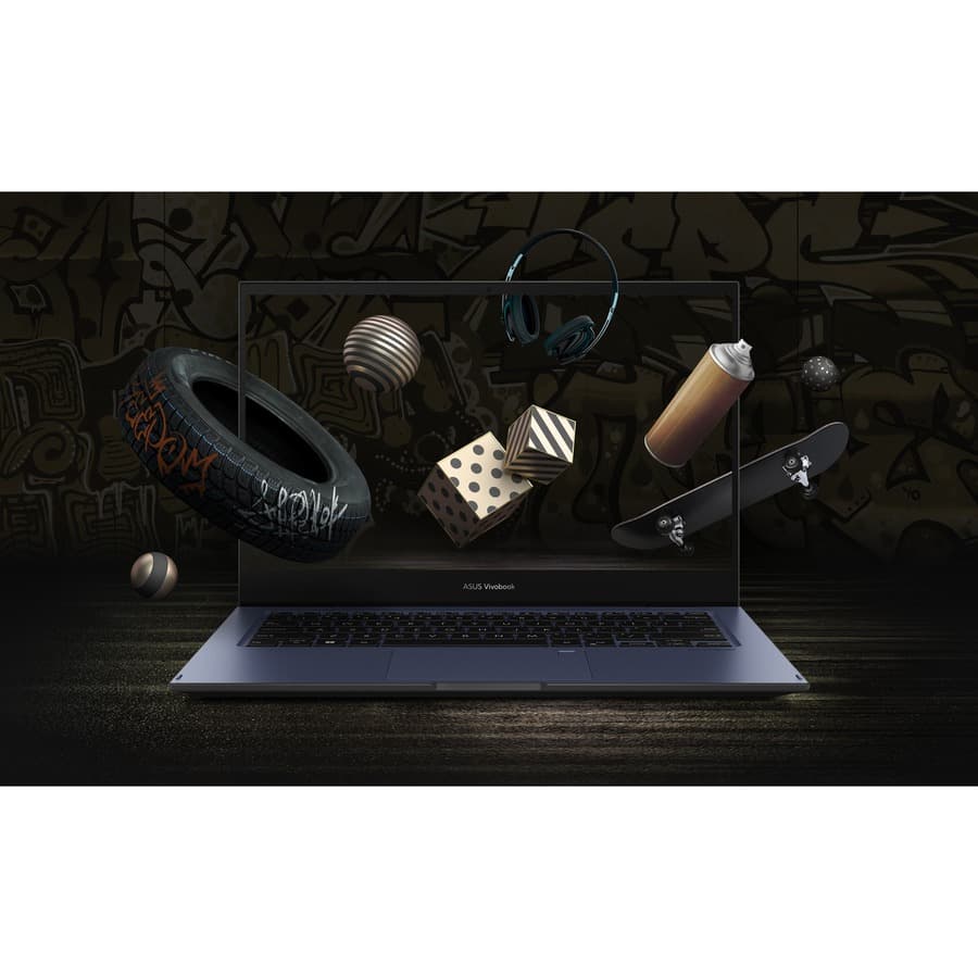 ASUS VivoBook Go 14 Flip 2-in-1 laptop with 14-inch Full HD touchscreen in convertible mode