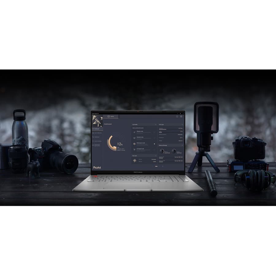 ASUS Vivobook Pro 16 K6602HC-ES51 notebook with 16-inch display, Intel Core i5, 16 GB RAM, 512 GB SSD, and RTX 3050 graphics