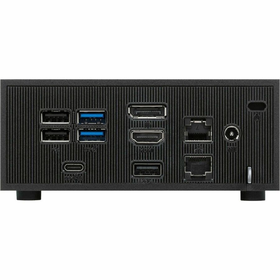 ASUS ExpertCenter PN42 fanless mini PC with Intel N100, dual LAN, and triple 4K support