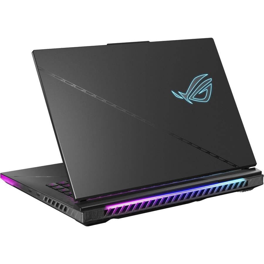 ASUS ROG Strix gaming laptop with Intel Raptor Lake Core i9, NVIDIA RTX 16 graphics, and Windows 11 Pro