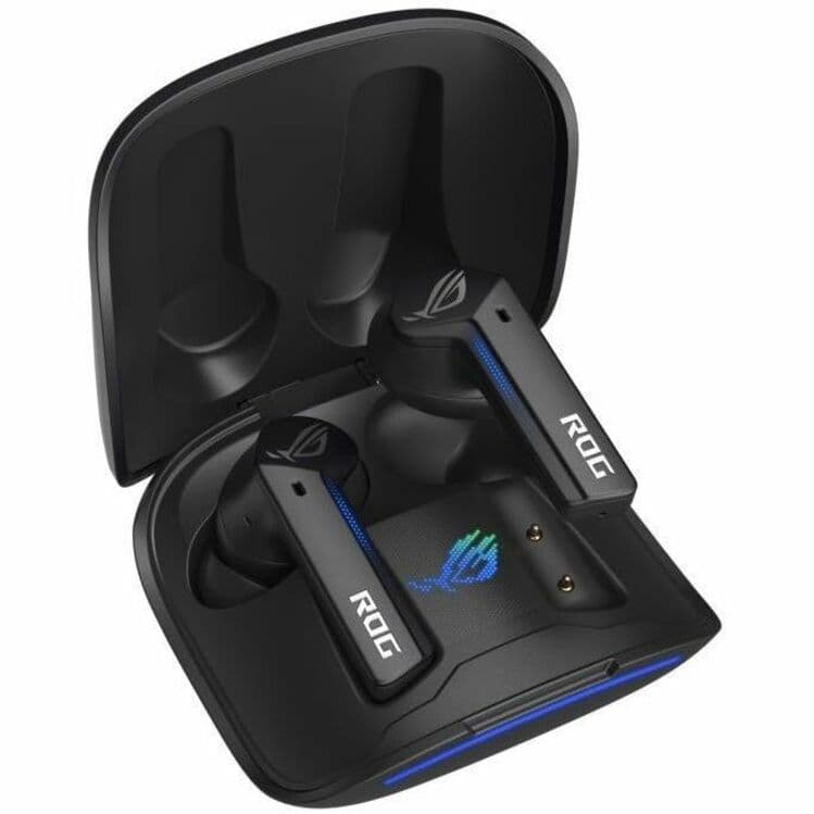 ASUS ROG Cetra True Wireless headset with 2.4 GHz and Bluetooth 5.3 connectivity