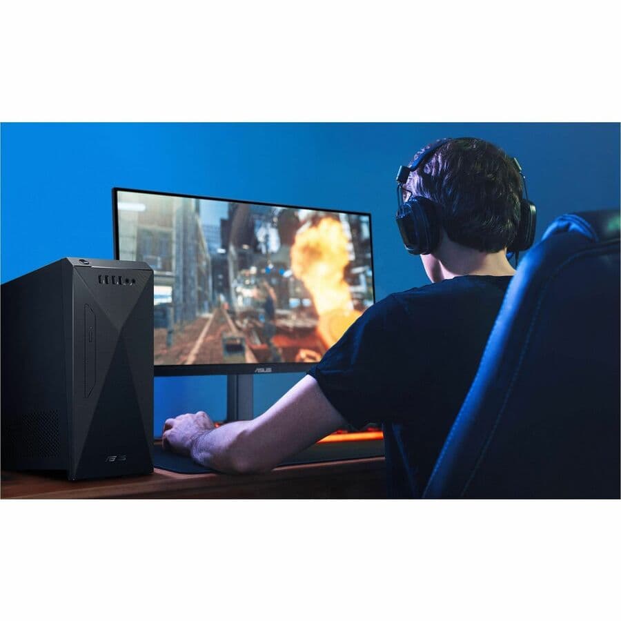 ASUS 15L black business desktop with Core i5-13400, 16 GB RAM, and 1 TB SSD