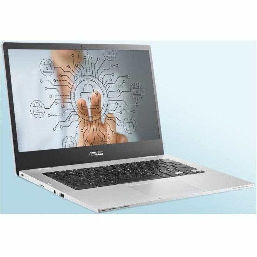 ASUS Chromebook silver 14 inch Full HD non-touch with Intel N4500 and 4 GB memory