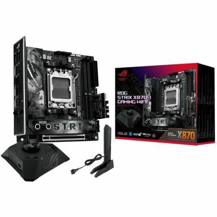 ASUS ROG STRIX X870-I GAMING WIFI Mini-ITX motherboard for AM5 Ryzen builds