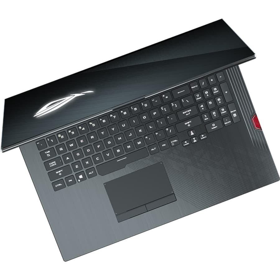 ASUS G731GW-XB74 laptop with Intel Core i7-9750H 2.6 GHz processor