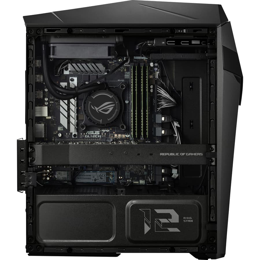 ASUS ROG Strix GL12CX-DB763 gaming desktop with Intel Core i7-9700K and NVIDIA GeForce graphics