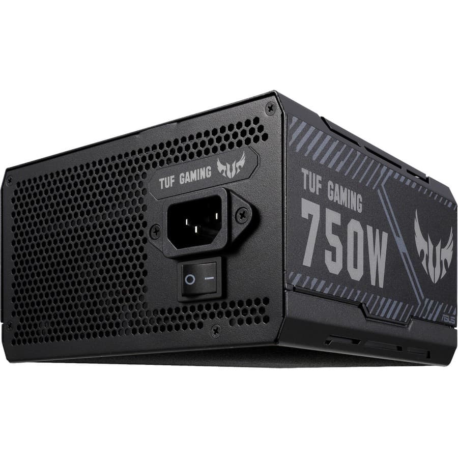 ASUS TUF Gaming 750W Bronze power supply with 0 dB technology for quiet desktop builds