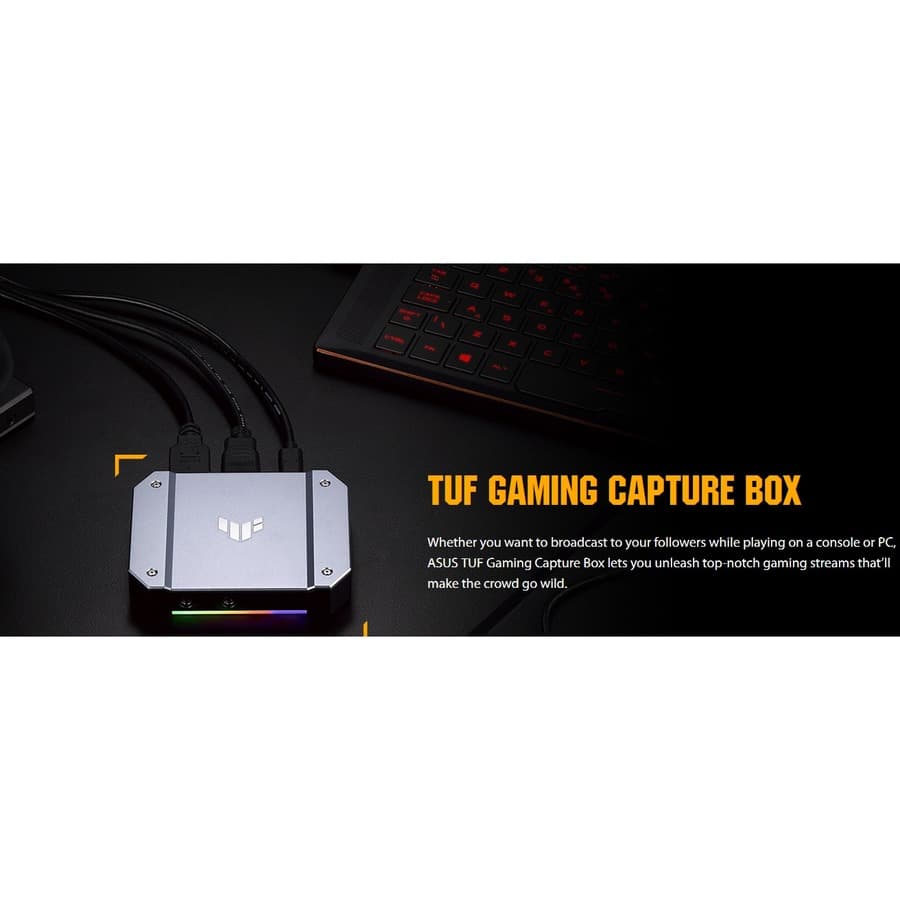 ASUS - COMPONENTS ASUS TUF GAMING CAPTURE BOX VPN:TUF GAMING CAPTURE BOX-CU4K3 view 10