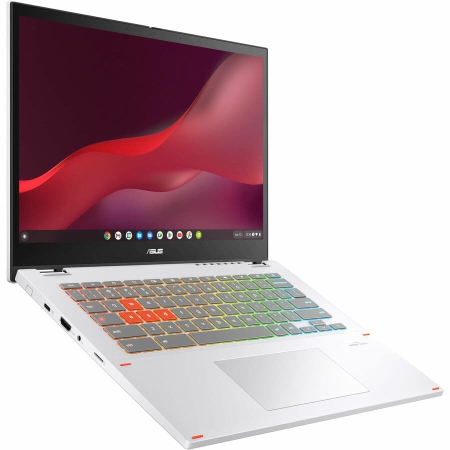 ASUS Chromebook Enterprise Flip 14-inch laptop with touch display, Intel Core i7-1255U, and Chrome Enterprise