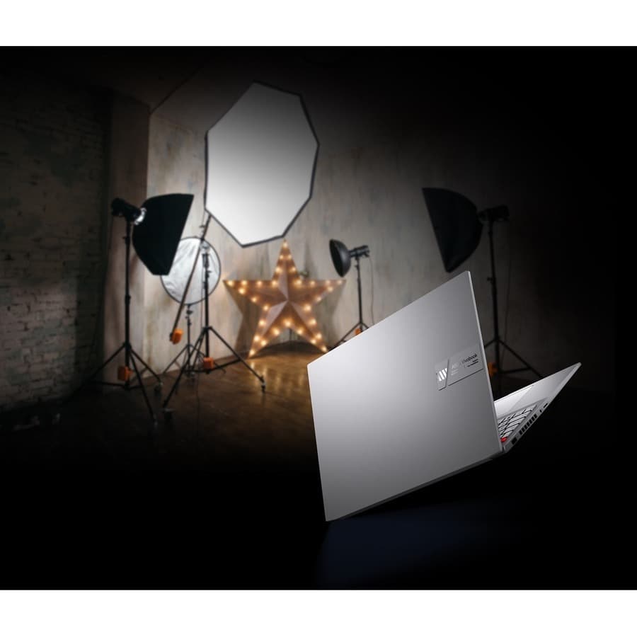 ASUS Vivobook Pro 16 K6602HC-ES51 notebook with 16-inch display, Intel Core i5, 16 GB RAM, 512 GB SSD, and RTX 3050 graphics