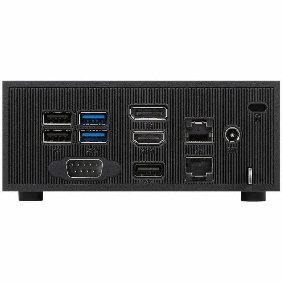 ASUS ExpertCenter PN42 fanless mini PC with Intel N100, dual LAN, and VESA mount support