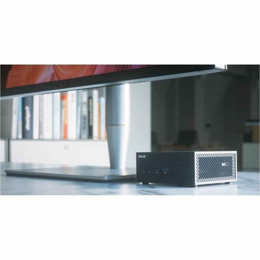 ASUS ExpertCenter PN64 barebones mini PC with Intel Core i7-13700H and dual HDMI outputs