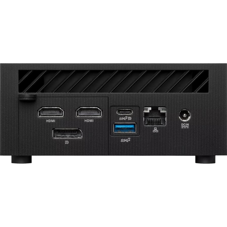 ASUS ExpertCenter PN64 barebones mini PC with Intel Core i5-13500H and dual HDMI outputs