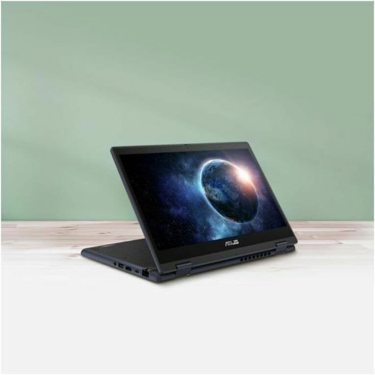 ASUS BR1402FGA 14-inch 2-in-1 laptop with touchscreen in grey