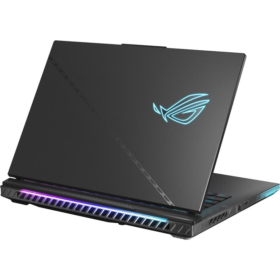 ASUS ROG Strix gaming laptop with Intel Raptor Lake Core i9, NVIDIA RTX 16 graphics, and Windows 11 Pro