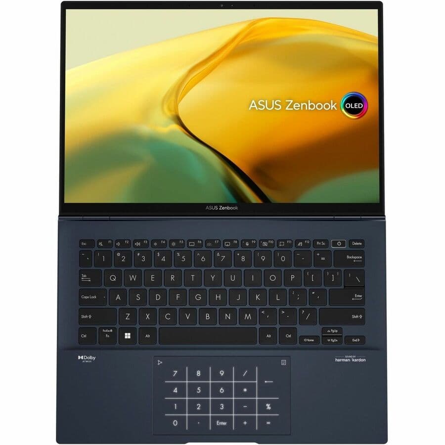 ASUS Zenbook 14 inch OLED laptop with Intel Core i9-13900H, 16 GB RAM, and 1 TB SSD