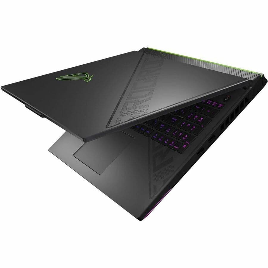 ASUS ROG Strix 18-inch gaming laptop in Eclipse Gray with i9-14900HX, RTX 4060, and 240 Hz display