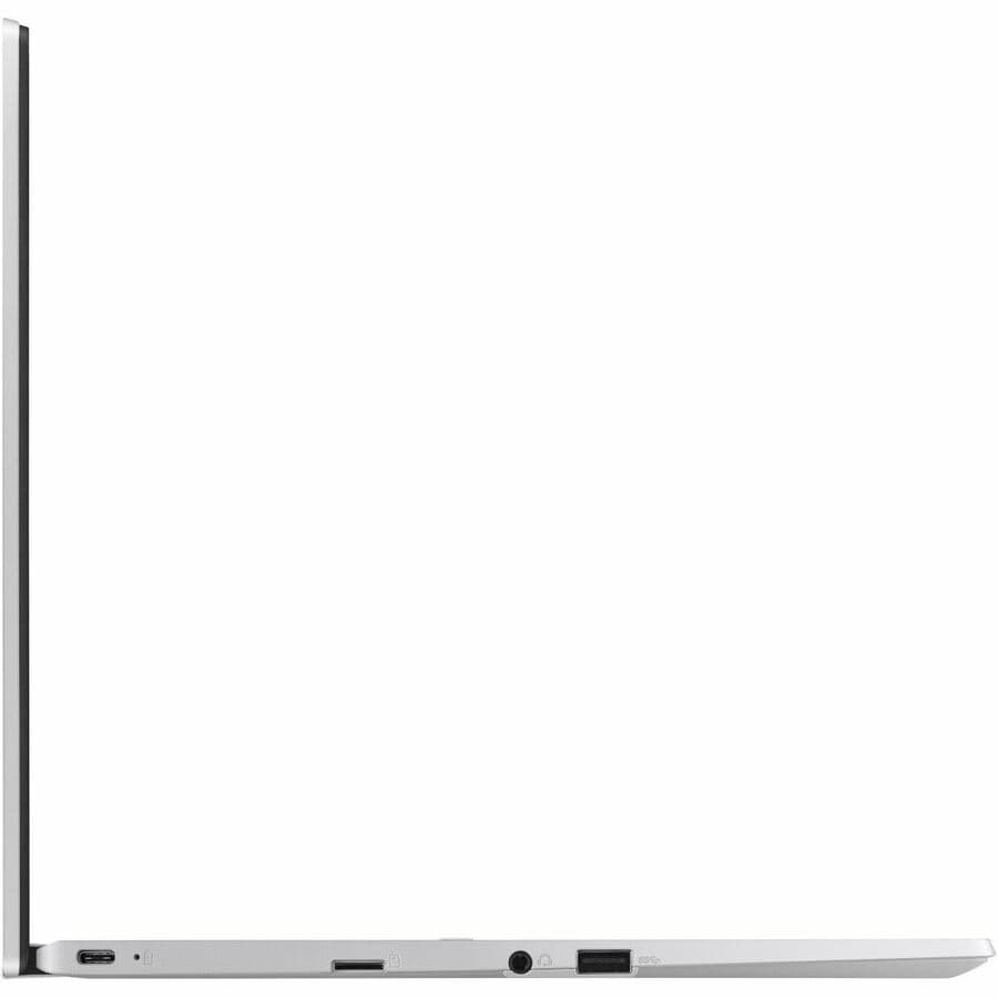 ASUS Chromebook Enterprise CX1400CKA-GN84F silver notebook with 14-inch Full HD non-touch display