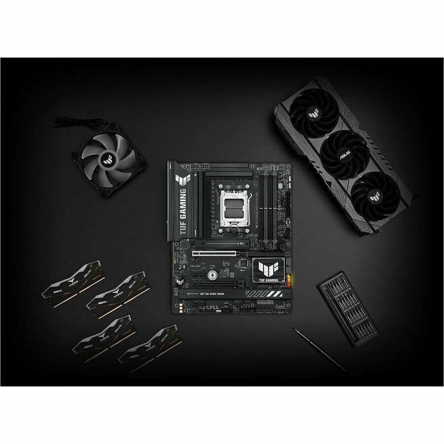 ASUS TUF GAMING B850-PLUS WIFI ATX motherboard for AMD AM5 and DDR5 builds