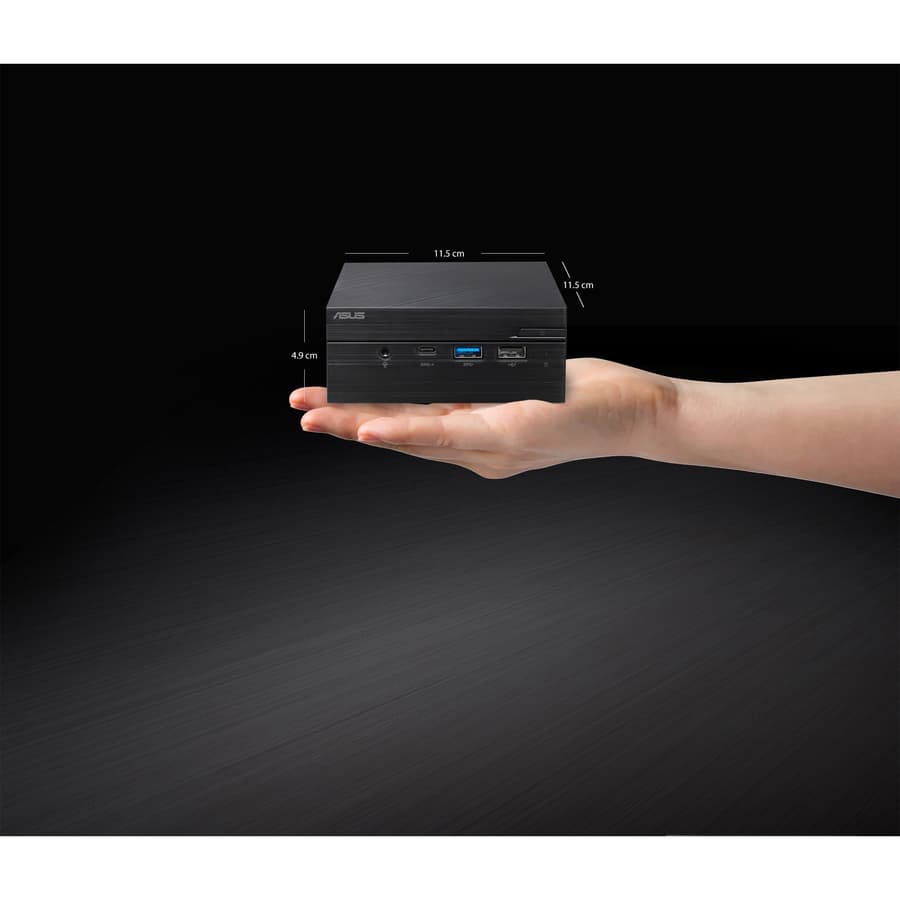 ASUS PN60-BB3006MC black mini PC with Intel Core i3-8130U and dual DDR4 memory slots