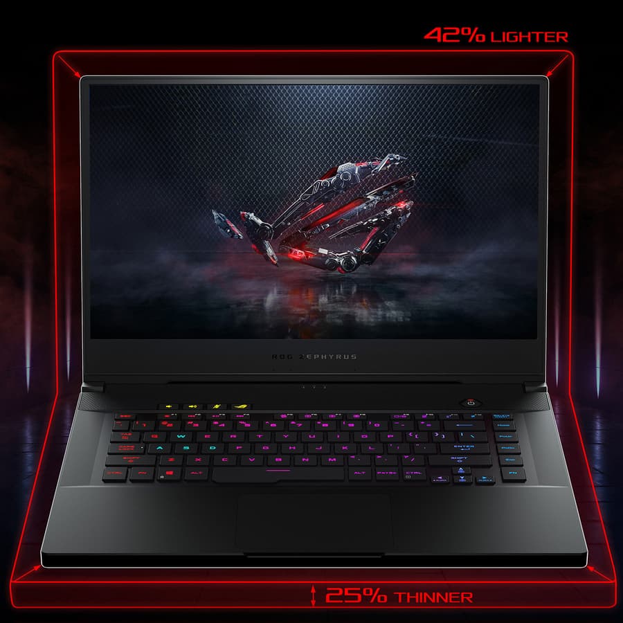 ASUS GX502GV-PB74 laptop with Intel Core i7-9750H 2.6 GHz processor