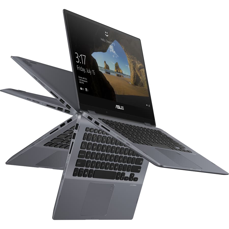 ASUS TP412FA-DB72T 14-inch 2-in-1 convertible laptop with Full HD touch display