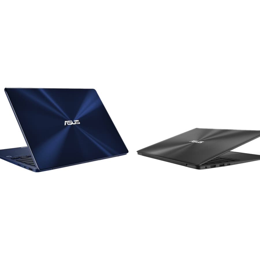 ASUS ZenBook 13 ultra slim notebook with 13.3 in display and compact travel-ready design