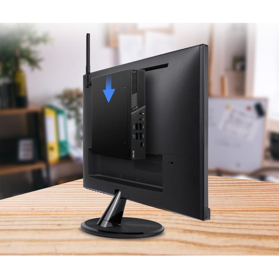 ASUS PB50-BR047ZC mini PC with AMD Ryzen 5, 8 GB RAM, and 256 GB SSD