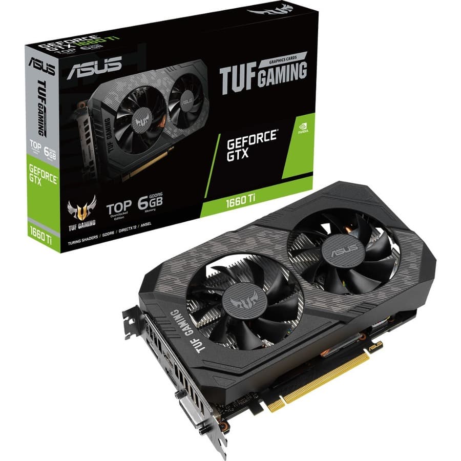ASUS - VGA NVIDIA ASUS TUF GAMING GTX 1660TI EVO TUF-GTX1660TI-T6G-EVO-GAMING view 7