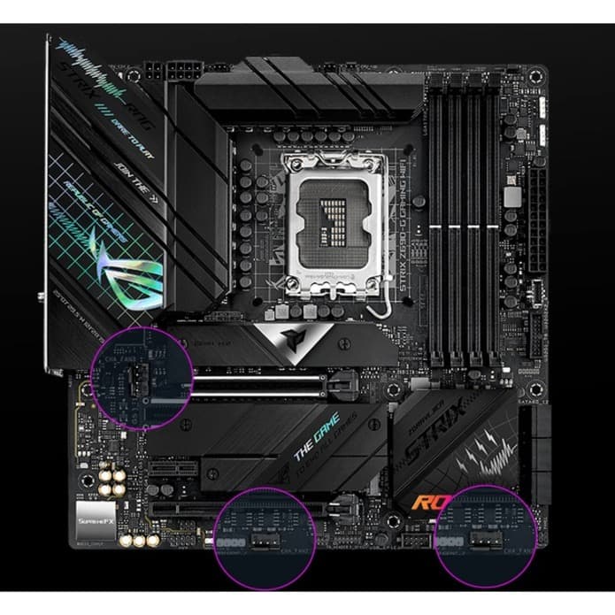 ASUS ROG STRIX Z690-G GAMING WIFI micro-ATX motherboard with DDR5, WiFi 6, and 2.5 Gb Ethernet