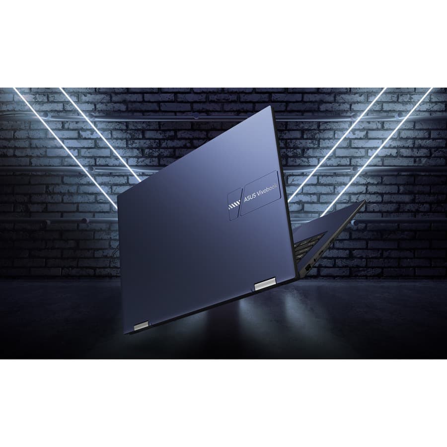 ASUS VivoBook Go 14 Flip 2-in-1 laptop with 14-inch Full HD touchscreen in convertible mode