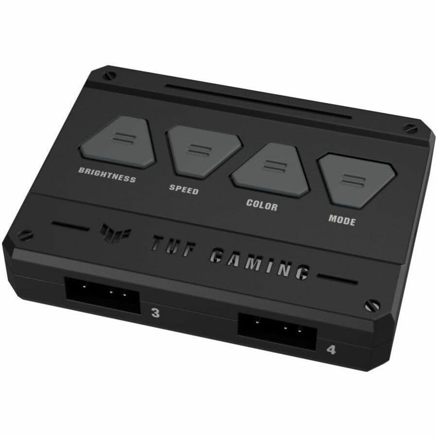 ASUS TUF Gaming TF120 ARGB 120 mm chassis fan with PWM control and addressable RGB lighting