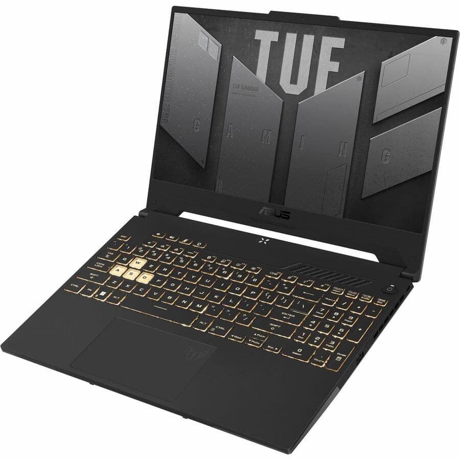 ASUS TUF gaming laptop with Intel Core i5, RTX 4050, 15.6-inch display, and Windows 11 Home
