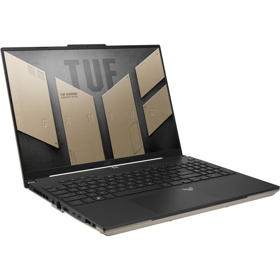 ASUS TUF Gaming 16 laptop with Ryzen 9 7940HS, Radeon RX 7700S, 16 GB RAM, and 1 TB SSD
