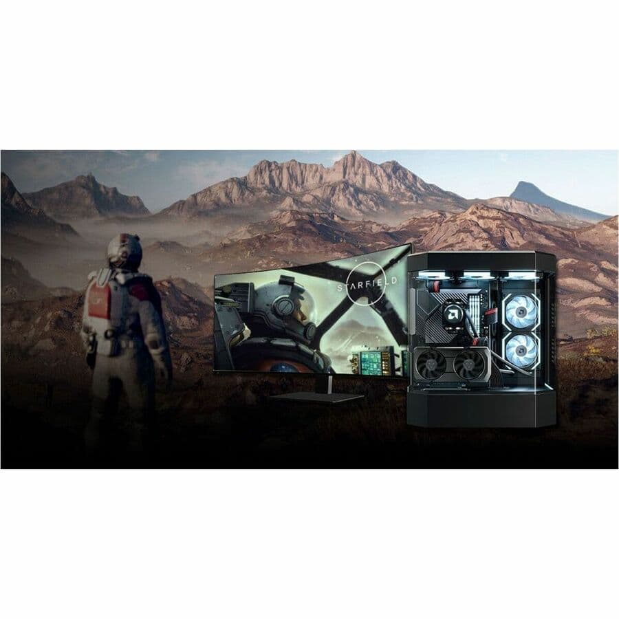 ASUS - AMD ASUS TUF RADEON RX 7600 XT OC 16GB GDDR6 AMD RDNA 3 PCIE 4.0 view 9