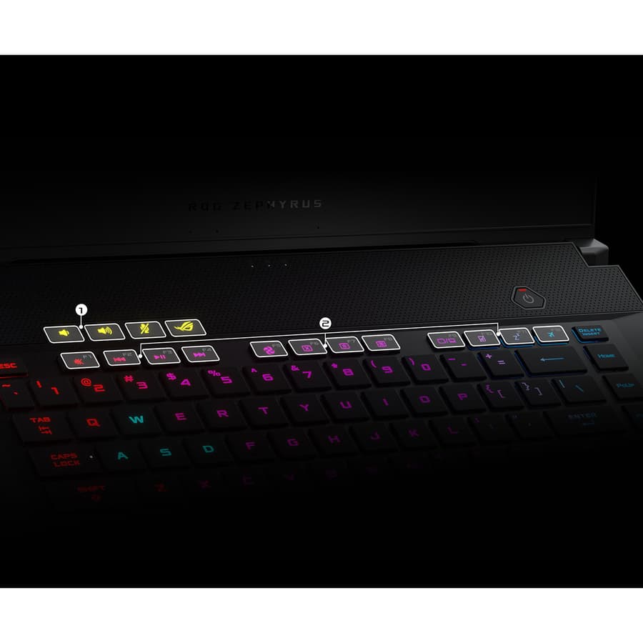 ASUS GX502GV-PB74 laptop with Intel Core i7-9750H 2.6 GHz processor