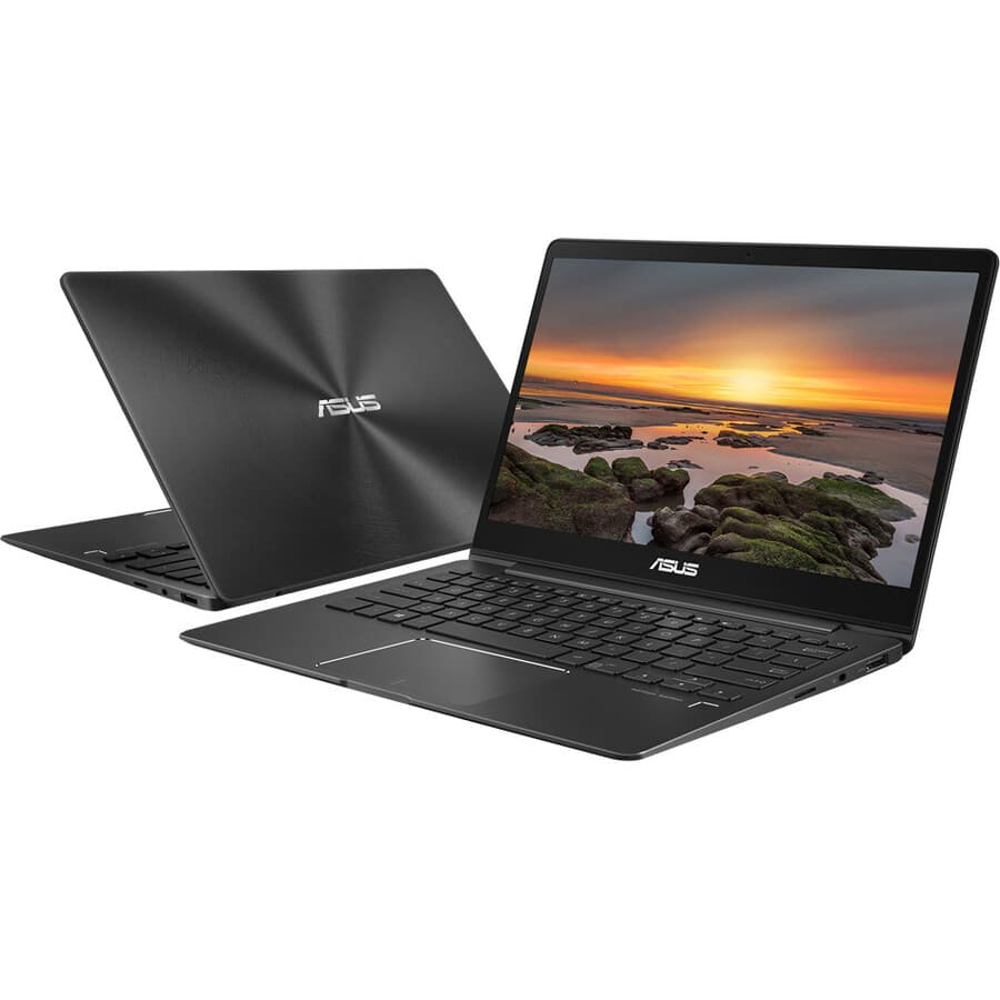 ASUS ZenBook 13 ultra slim notebook with 13.3 in display and compact travel-ready design