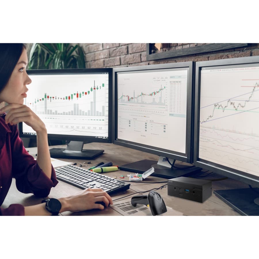 ASUS PN50-BBR065MD mini PC with AMD Ryzen 5 4500U and support for 64 GB DDR4 RAM