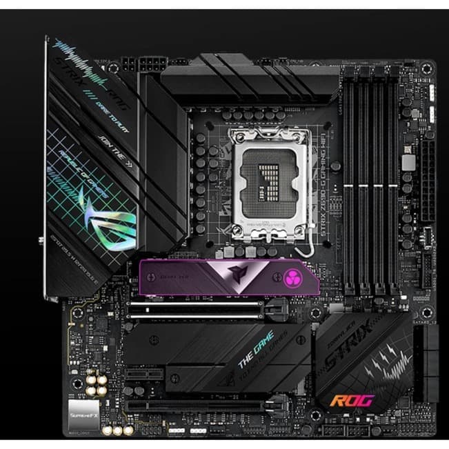 ASUS ROG STRIX Z690-G GAMING WIFI micro-ATX motherboard with DDR5, WiFi 6, and 2.5 Gb Ethernet