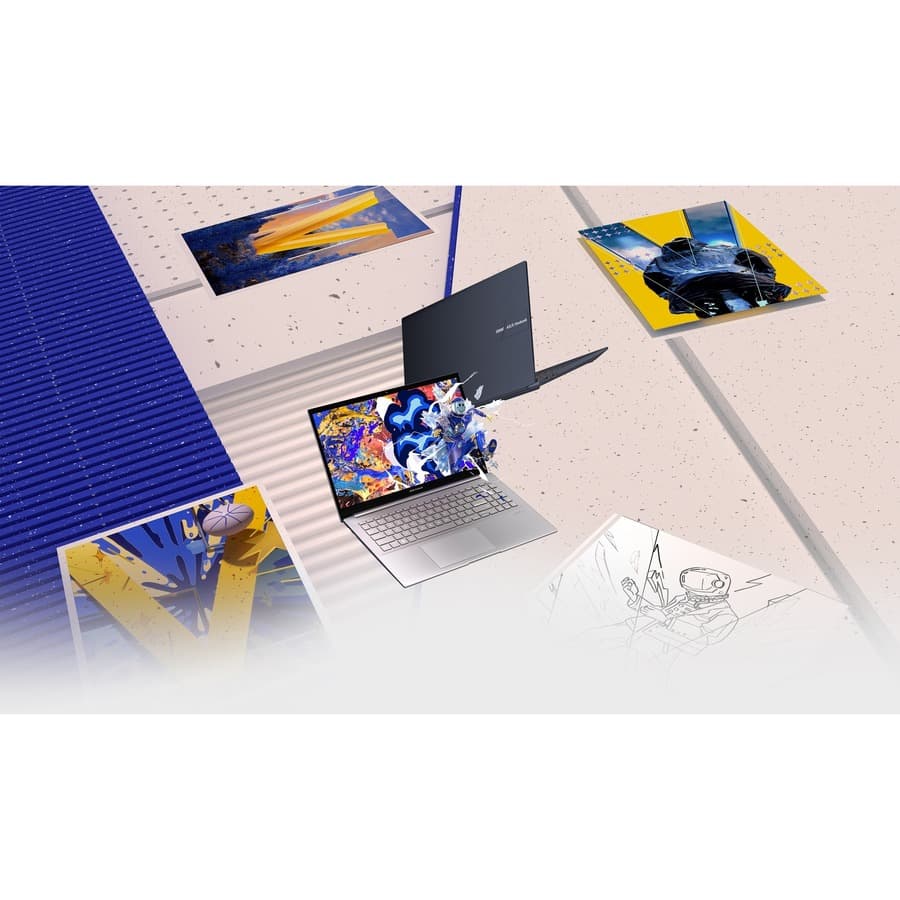 ASUS VivoBook Pro 15 K6500ZH-DB51 15.6-inch laptop with Intel Core i5-12450H, 8 GB RAM, and 512 GB SSD