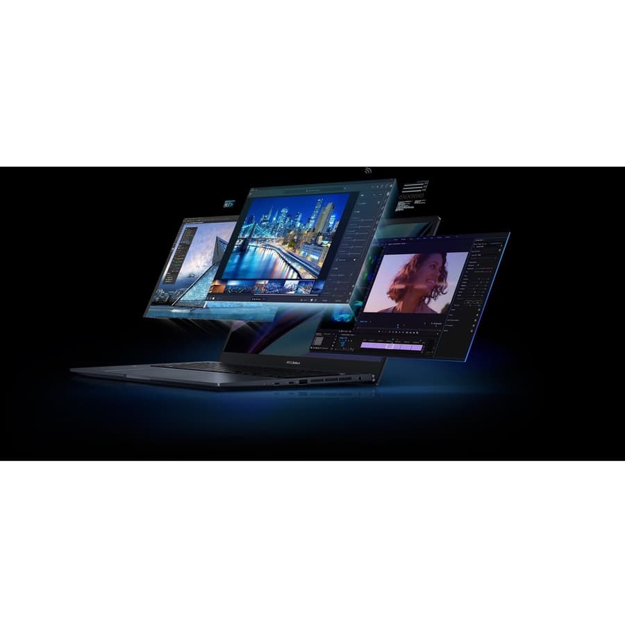 ASUS Zenbook Pro laptop with NVIDIA GeForce RTX 3050 discrete graphics