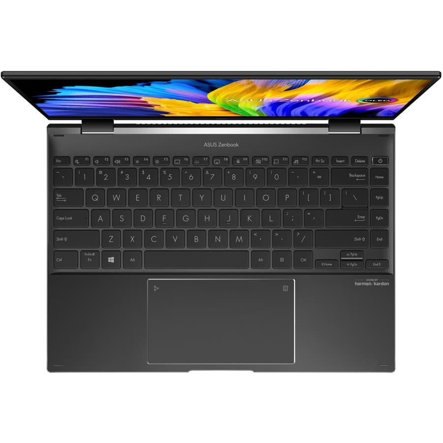 ASUS Zenbook Flip 2-in-1 convertible laptop with OLED touchscreen display