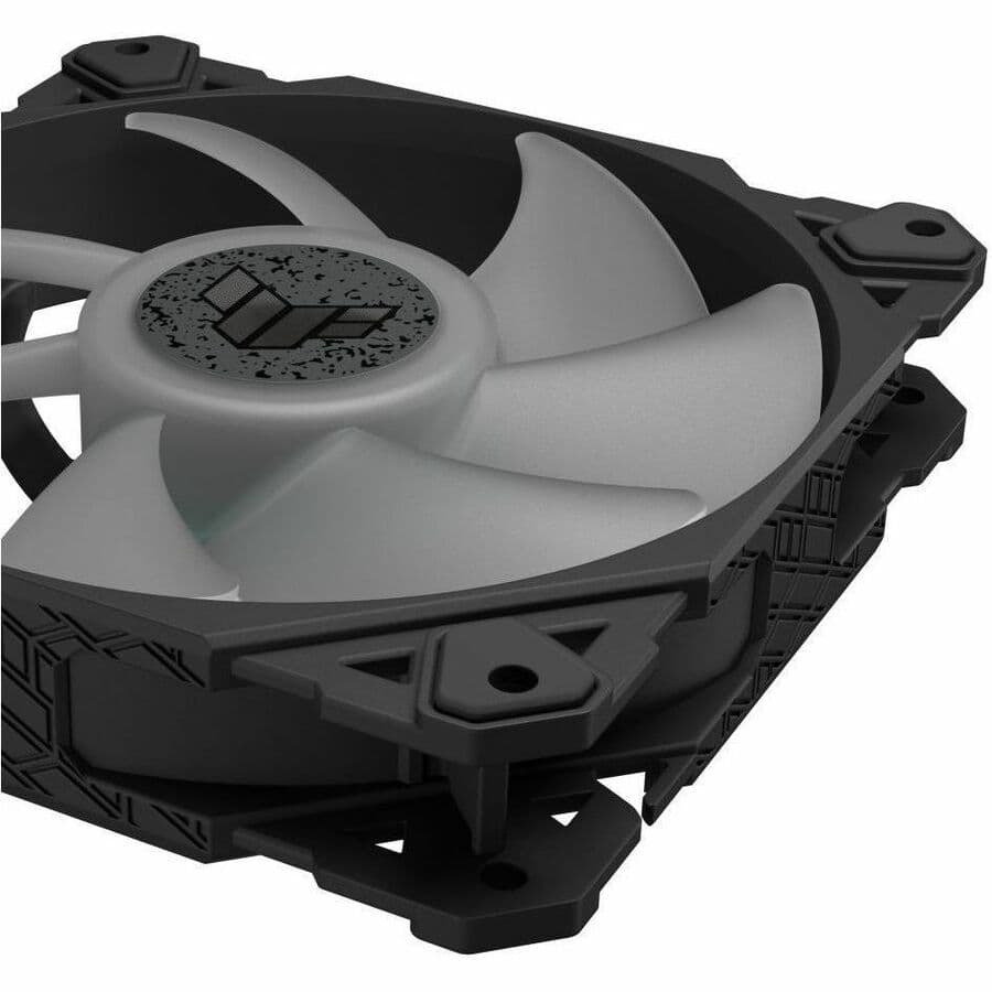 ASUS TUF Gaming TF120 ARGB 120 mm chassis fan with PWM control and addressable RGB lighting