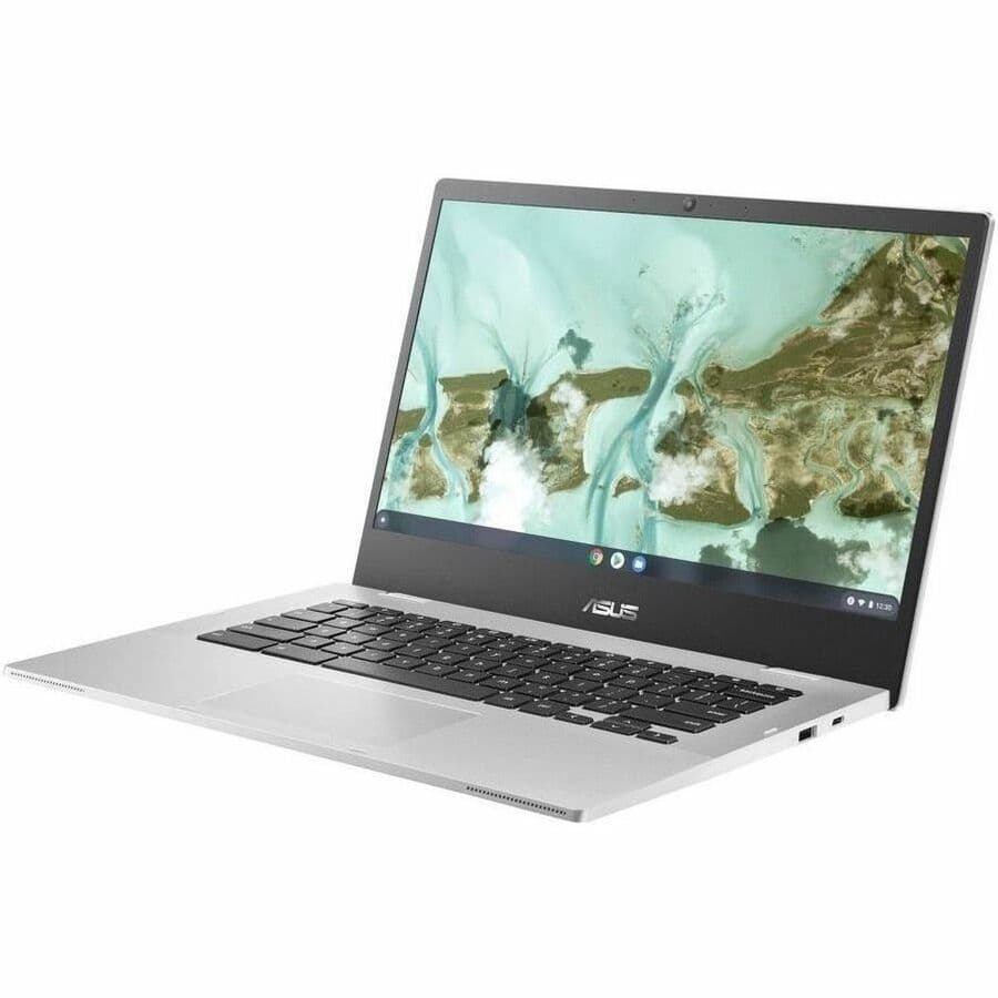 ASUS Chromebook Enterprise Flip CX1400FKA-GE84FT silver convertible laptop with 14-inch Full HD touch display