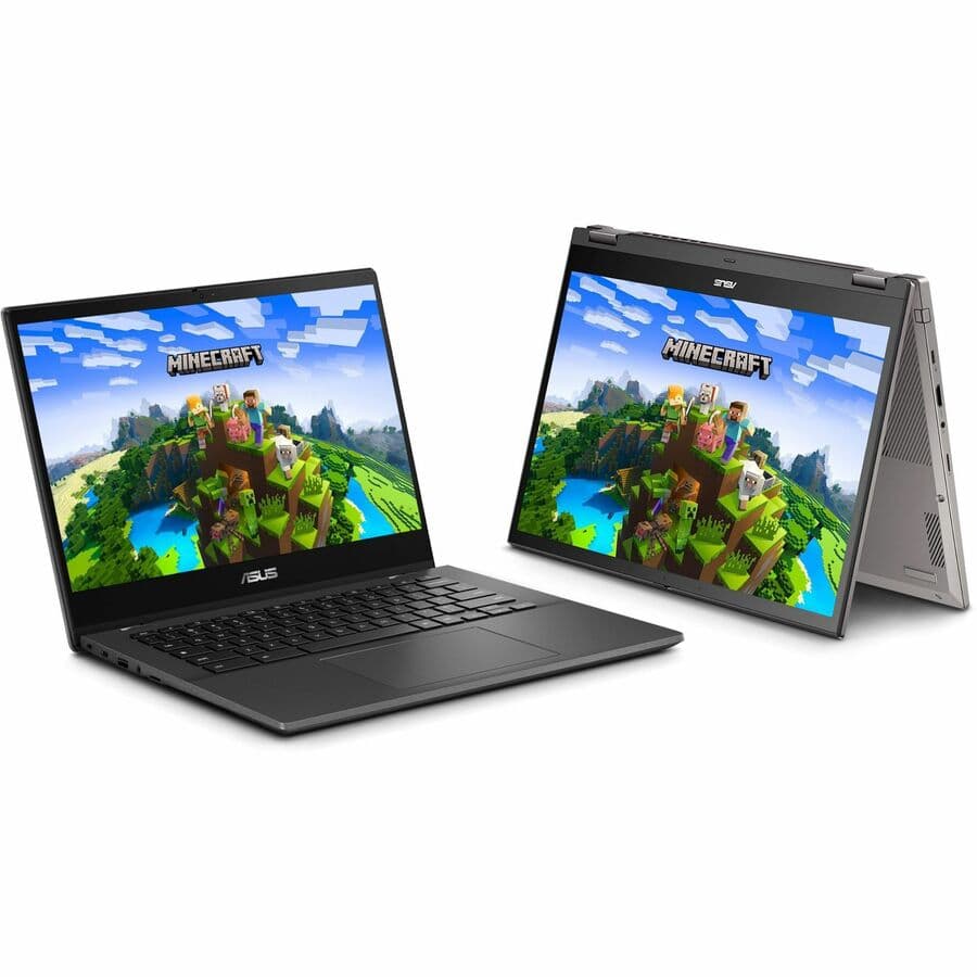 ASUS Chromebook Plus Enterprise 14-inch Full HD non-touch laptop for business use