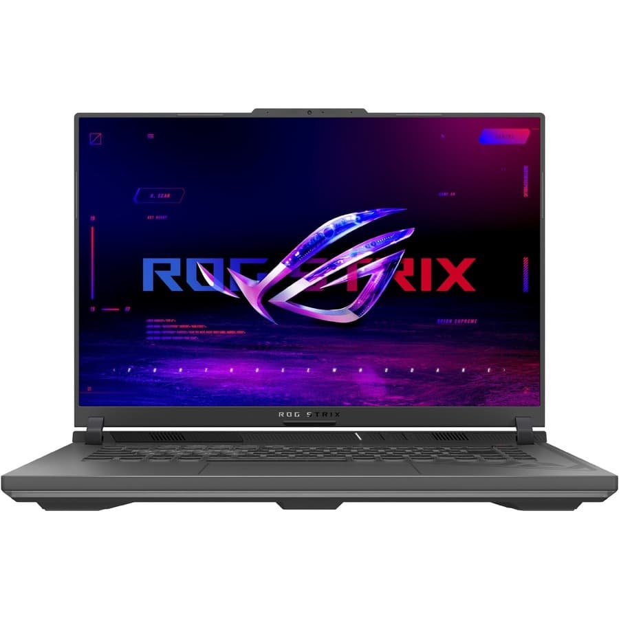 ASUS ROG Strix 16-inch laptop with Core i9-14900HX, 32 GB RAM, RTX 4070, and 1 TB storage