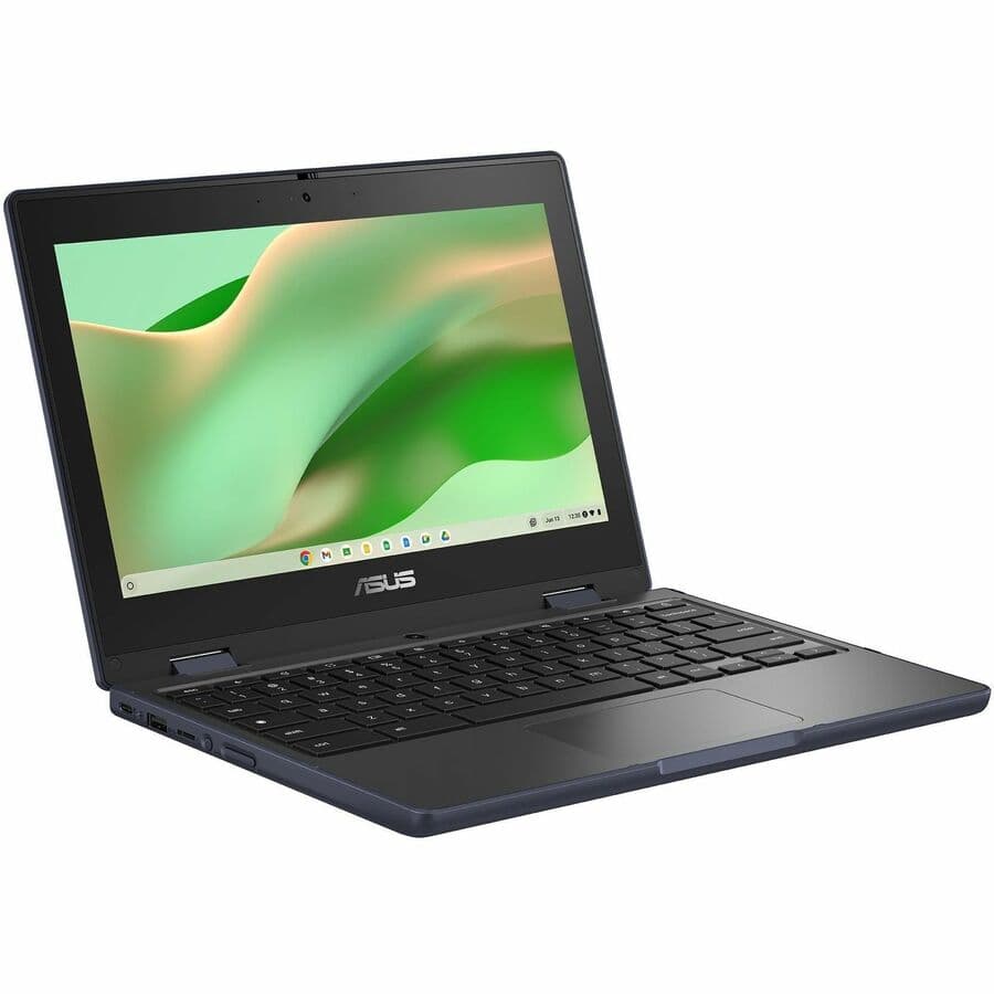 ASUS Chromebook CR1104CGA-YZ42T in grey with 11.6-inch HD touchscreen