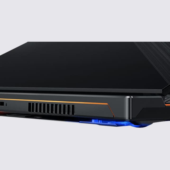 ASUS ROG Zephyrus GX531GX-XS74 metallic black gaming laptop with 15.6-inch Full HD 144 Hz display