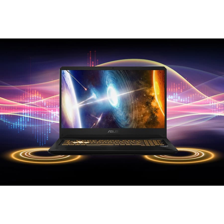 ASUS TUF FX705DT-ES53 17.3-inch laptop with Ryzen 5 processor and backlit keyboard