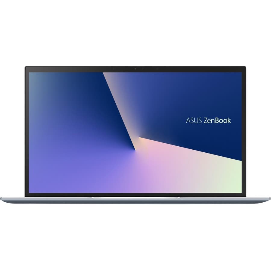 ASUS ZenBook 14 UX431FA-EH55 laptop with 14-inch Full HD IPS display and slim silver chassis